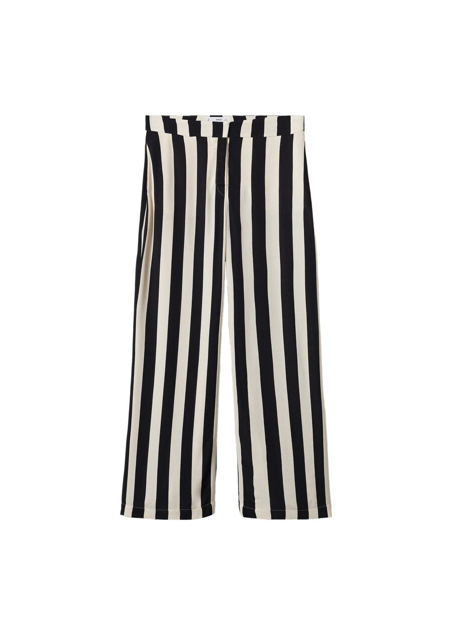 

Тканевые брюки MANGO Wide leg Pants Ald, черный