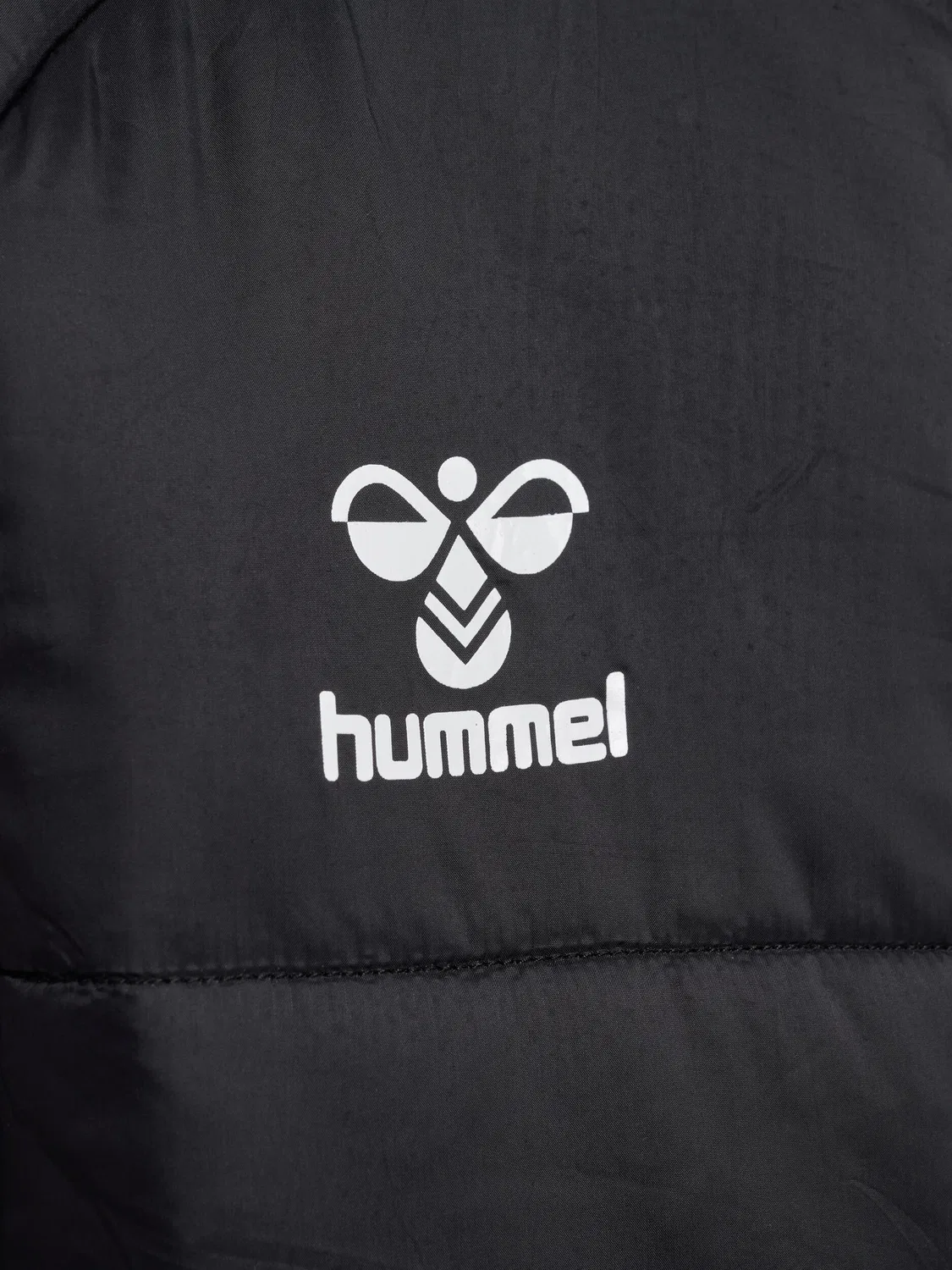 Детская стеганая куртка с капюшоном Hmlgo Hummel, Черный — фото 4