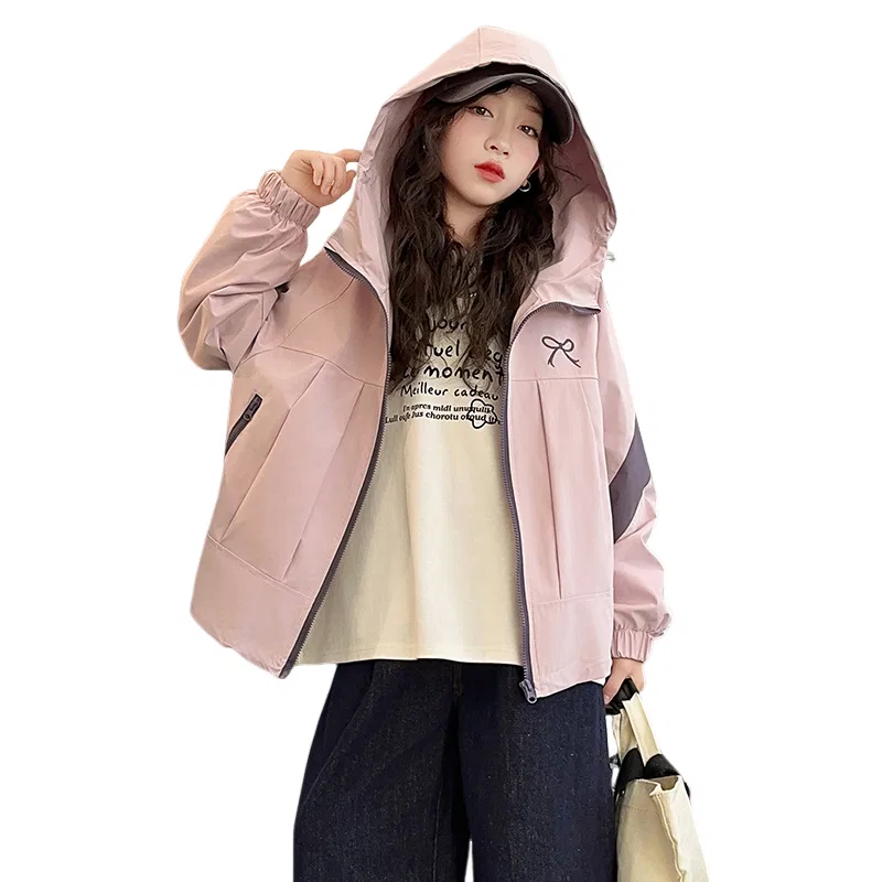 Детская куртка с капюшоном Lanza, Purple