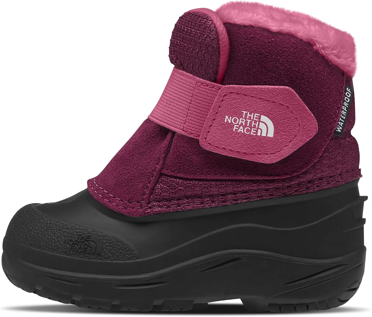 Детские снежные ботинки для девочек с утеплением Alpenglow II Insulated Snow Boot, Boysenberry/Tnf Black