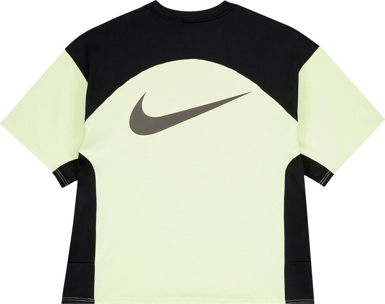 Футболка Nike Women's x Ambush Short-Sleeve T-Shirt 'Ghost Green/Black', зеленый — фото 3