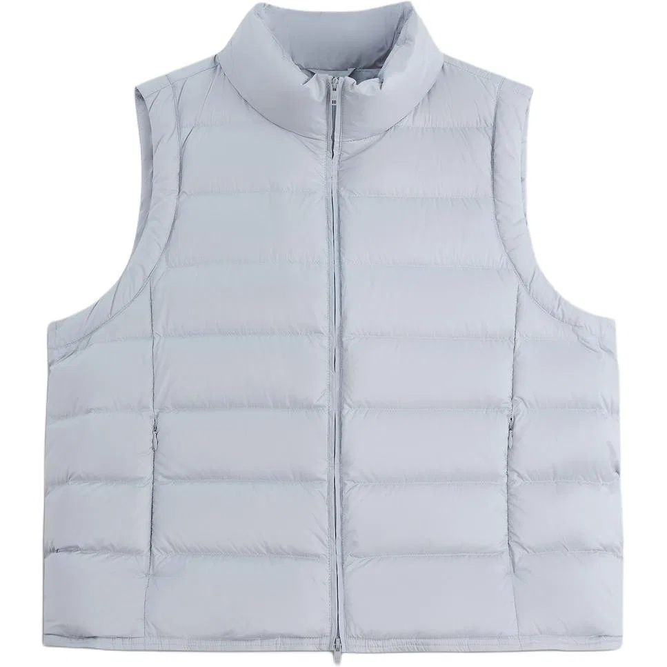Женский жилет пуховый с воротником-стойкой GAP, Light Blue