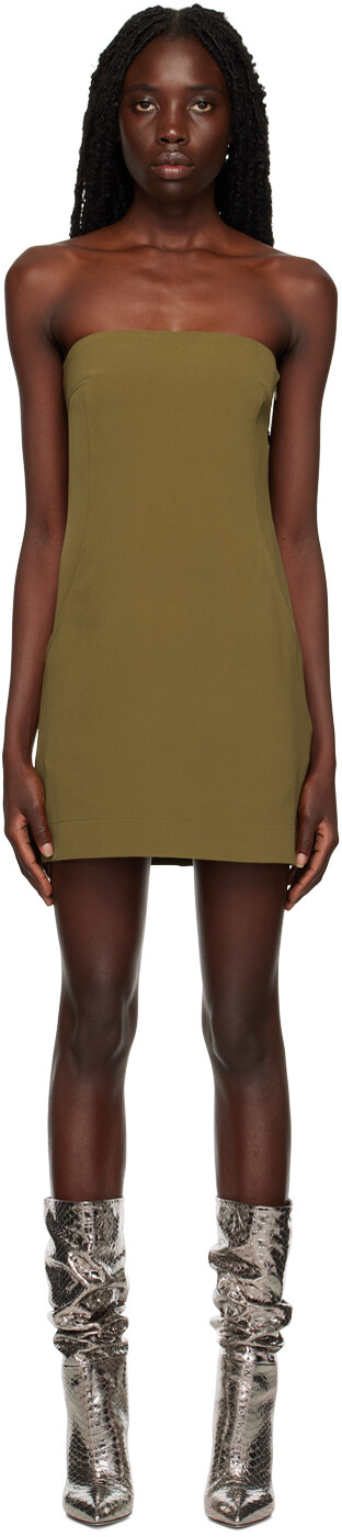 

Коричневое мини-платье Audrey Paris Georgia, Коричневый, Коричневое мини-платье Audrey Paris Georgia