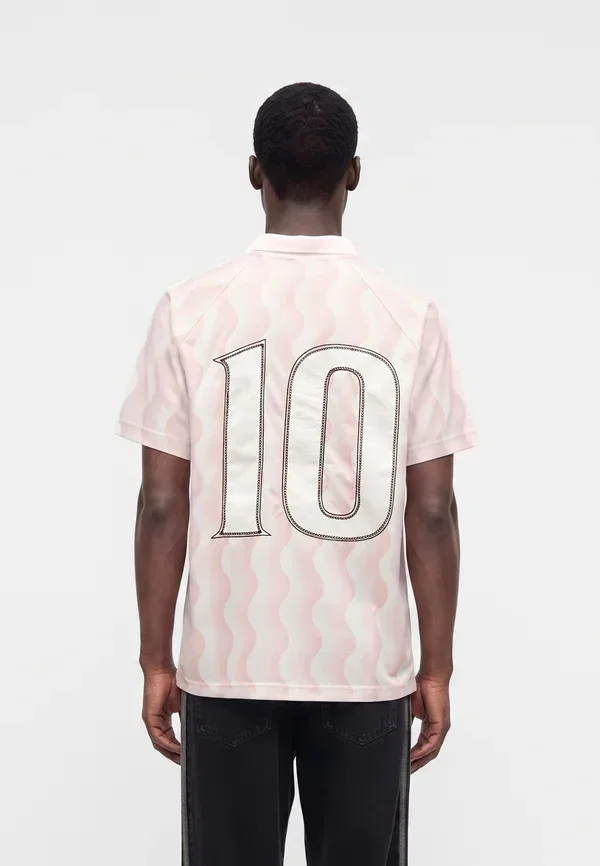 Футболка поло Adidas Originals, розовый — фото 2