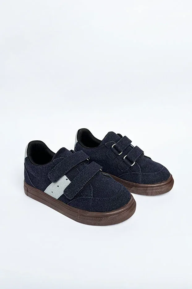 Детские кроссовки для мальчиков ортопедические Reiva first step Sthapy, Navy Blue — фото 2