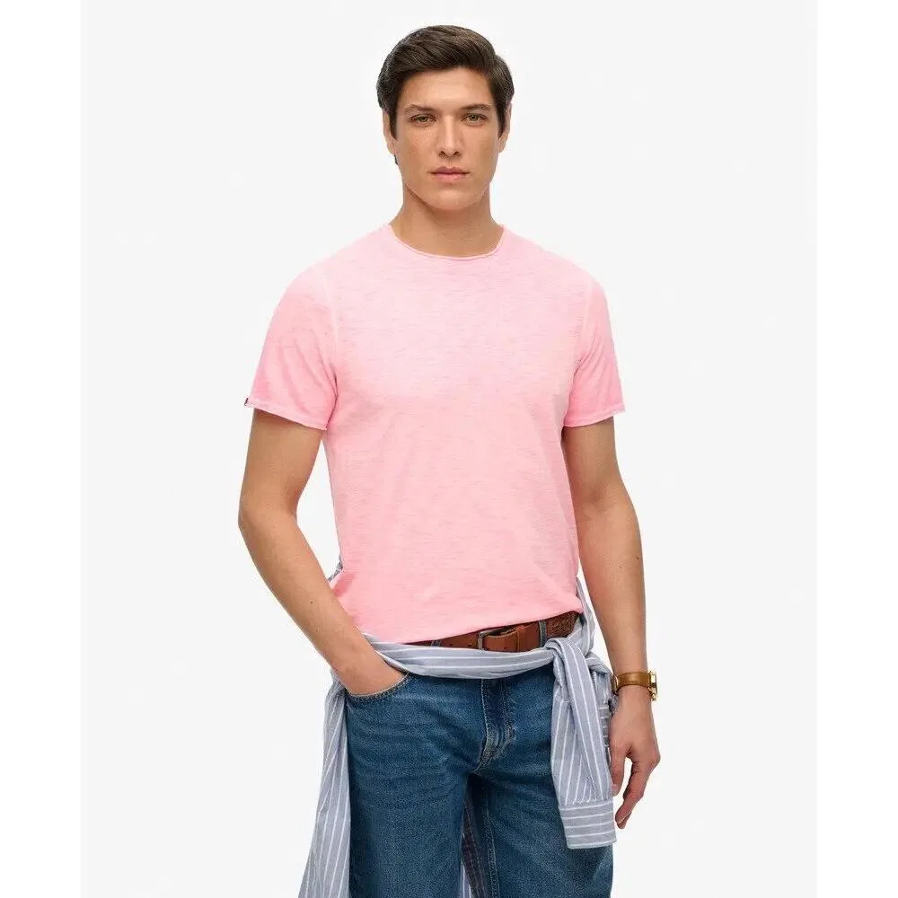Женская футболка с рваным краем Raw Edge Superdry, Rosa — фото 2