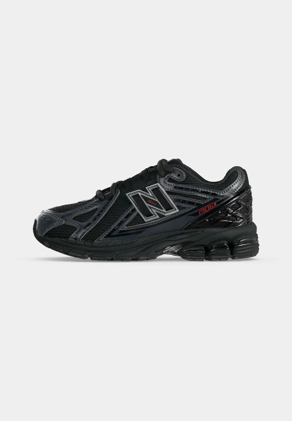 1906 унисекс - кроссовки New Balance, Black/Black Cement — фото 2