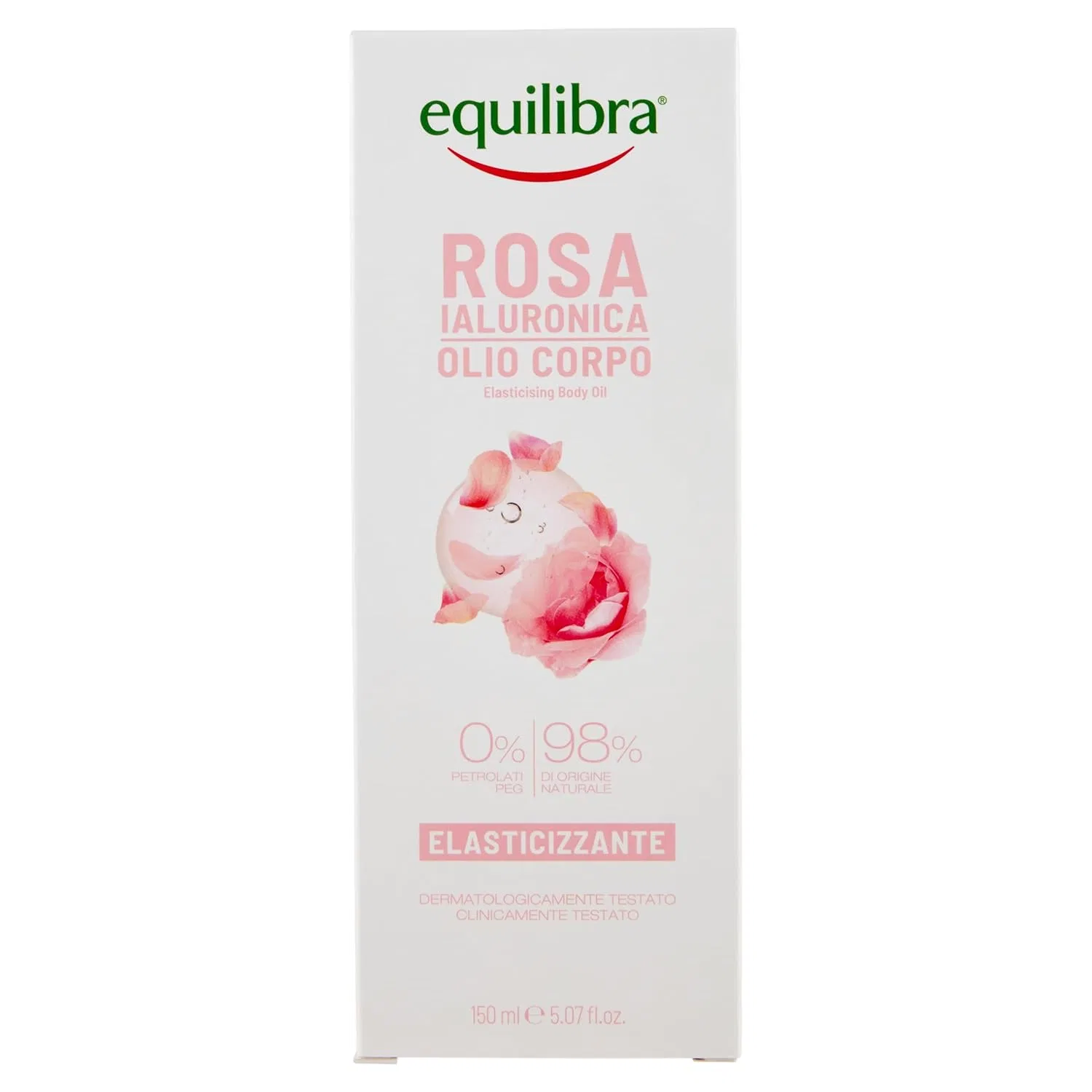 Масло для тела Equilibra Pink Elasting Body Oil, 150 мл