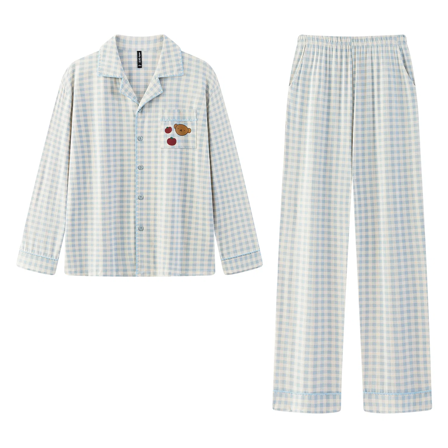 Детский комплект пижам с принтом Miffy, Gongdie, Blue-Men's