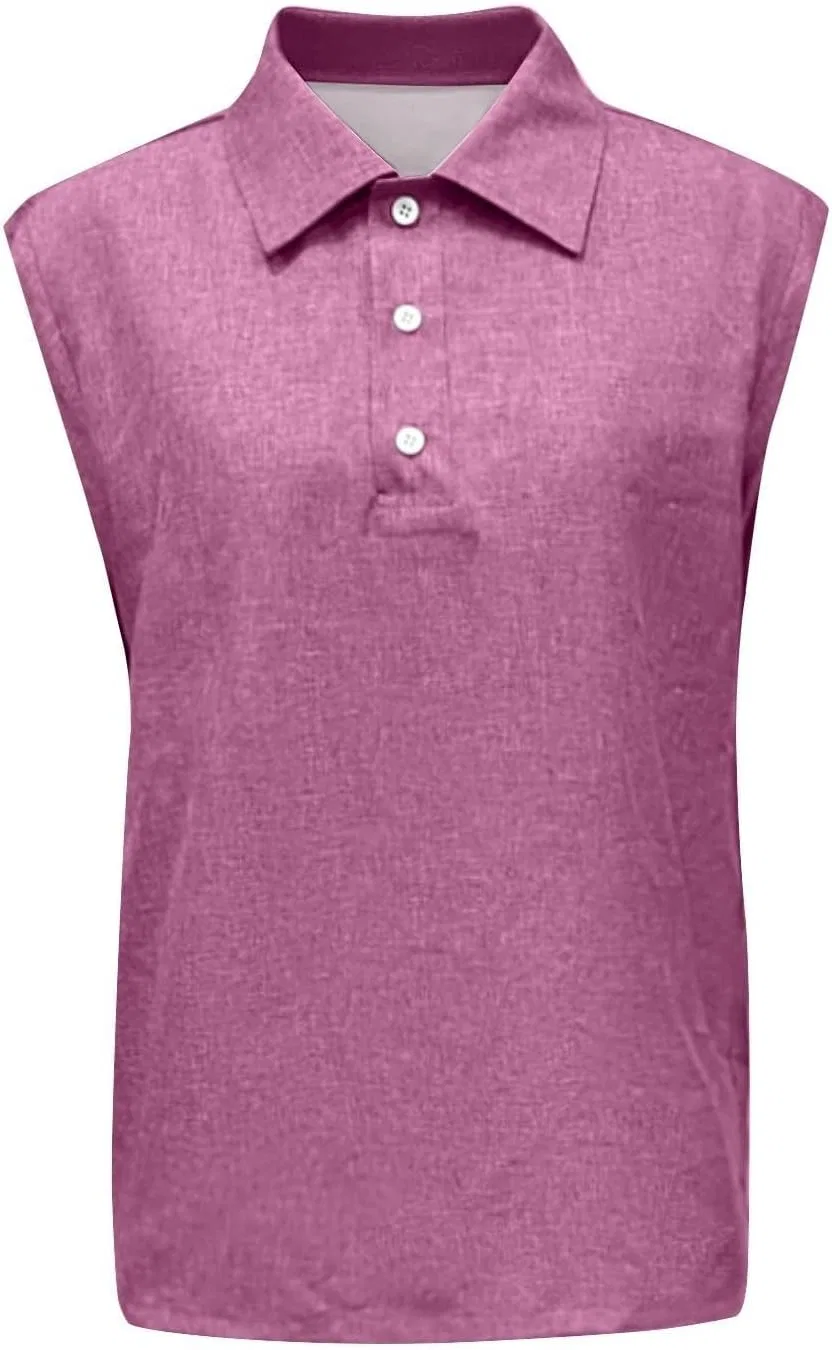 Мужская майка-борцовка повседневная Tank Top, Pink — фото 4