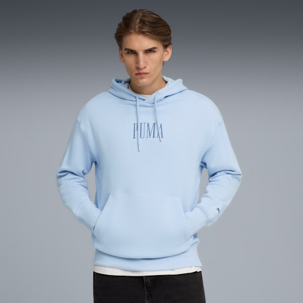 

Графическая толстовка с капюшоном Puma Premium Essentials, синий