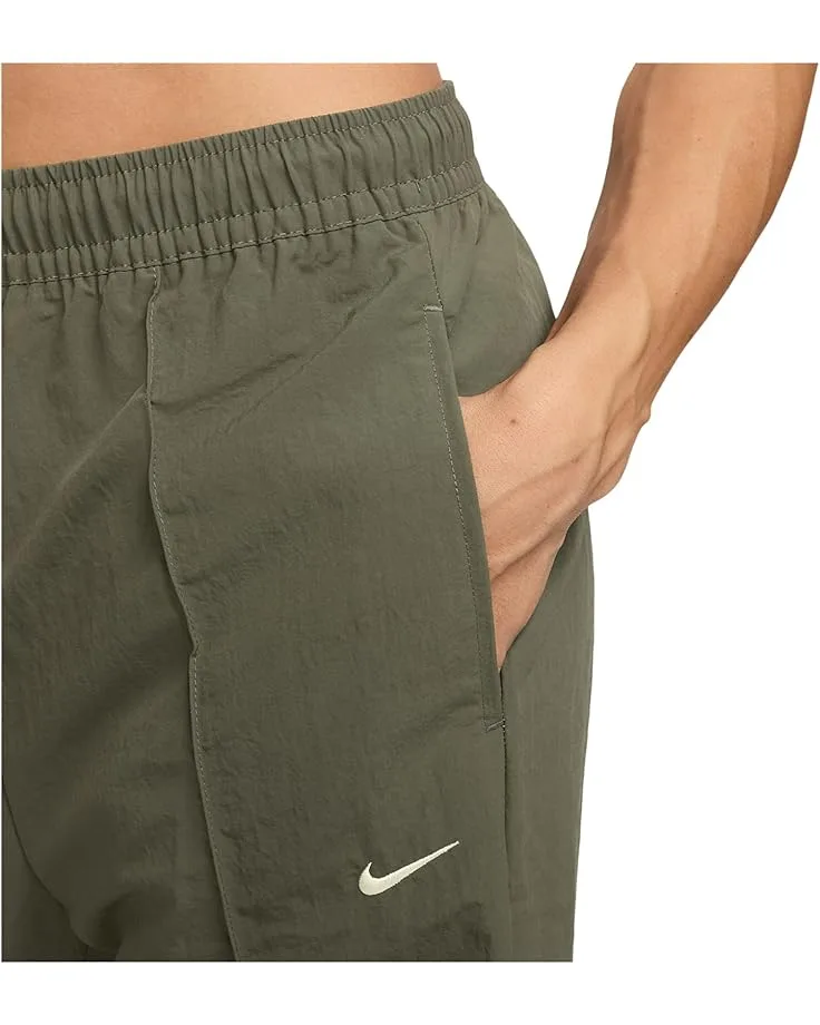 Брюки Nike Sportswear Everything Wovens Mid-Rise Open-Hem Pants, Medium Olive/Sail — фото 3