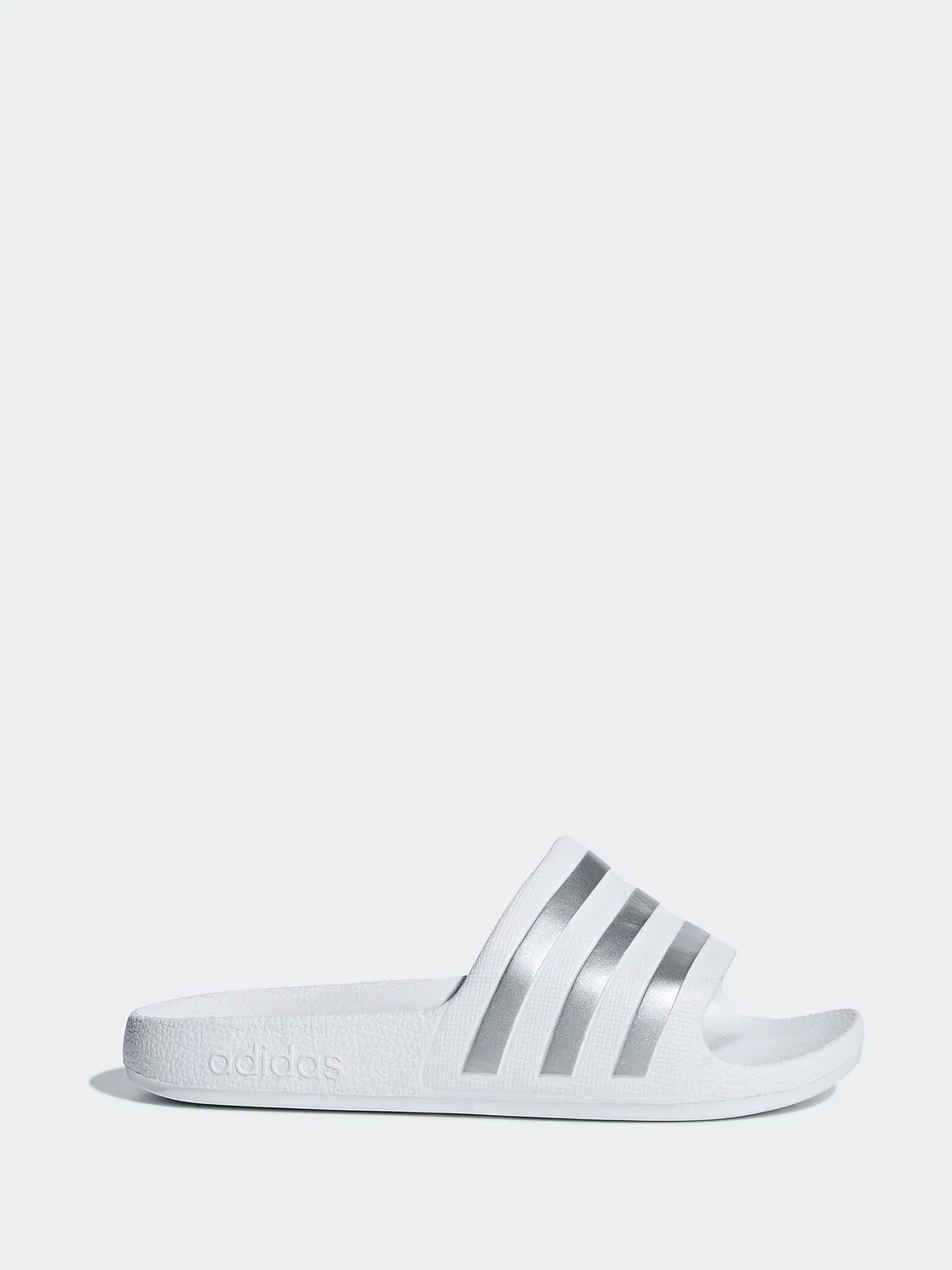 Шлепанцы Adilette adidas, белые