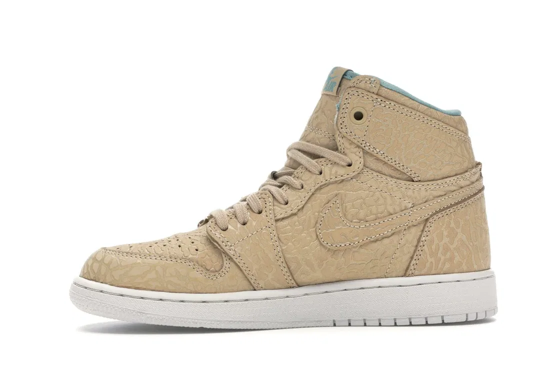 Детские кроссовки Lifestyle Jordan 1 Retro Jordan, Sand Dune/Cannon-Flat Gold — фото 3