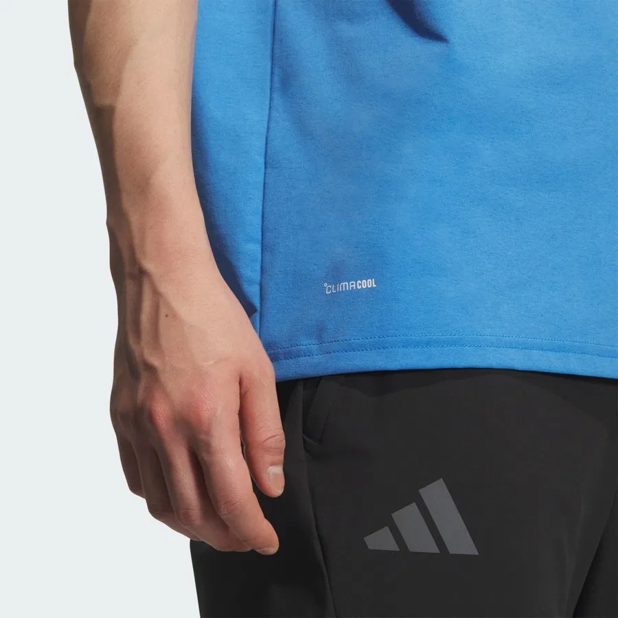 Футболка спортивная с принтом Terrex Xploric Climacool Graphic adidas, Зеленый — фото 4