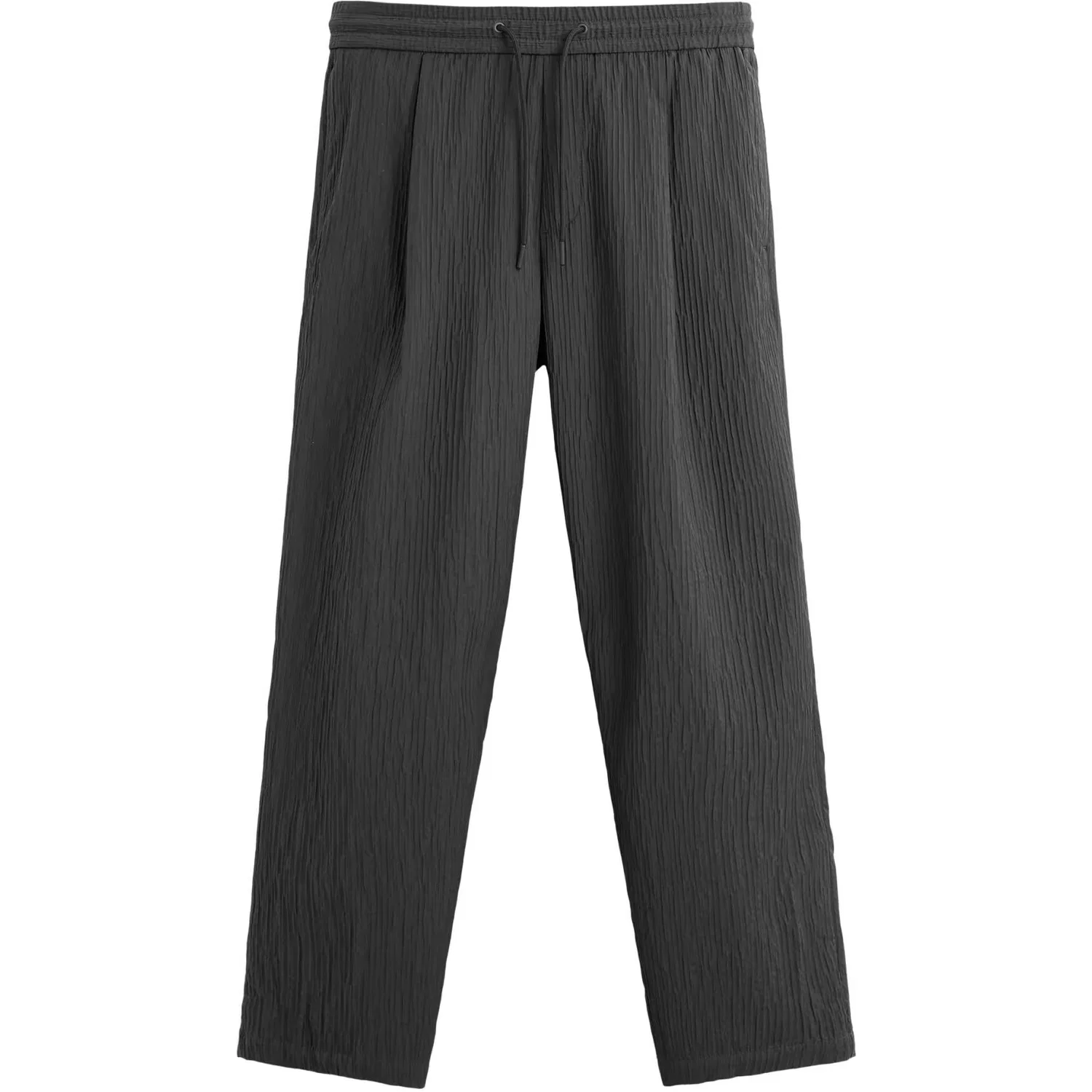 Мужские брюки прямого кроя Coal Gray ZARA, Угольно-серый