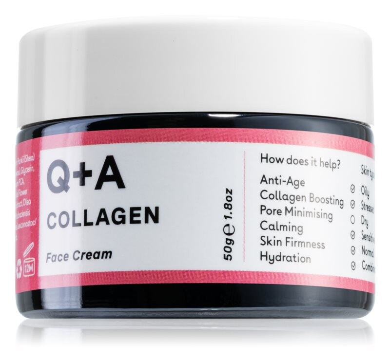 

Омолаживающий крем для лица Q+A Collagen