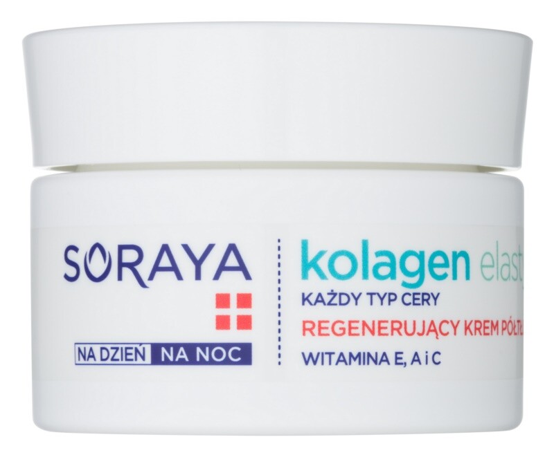 

Регенерирующий крем для лица с витаминами Soraya Collagen & Elastin