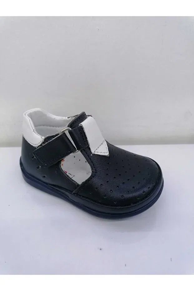 Детские ботинки для мальчиков кожаные Özgür Kids, Navy Blue