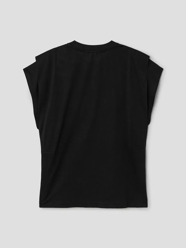 Топ без рукавов свободный Le Debardeur Ventadou JACQUEMUS, Black — фото 2