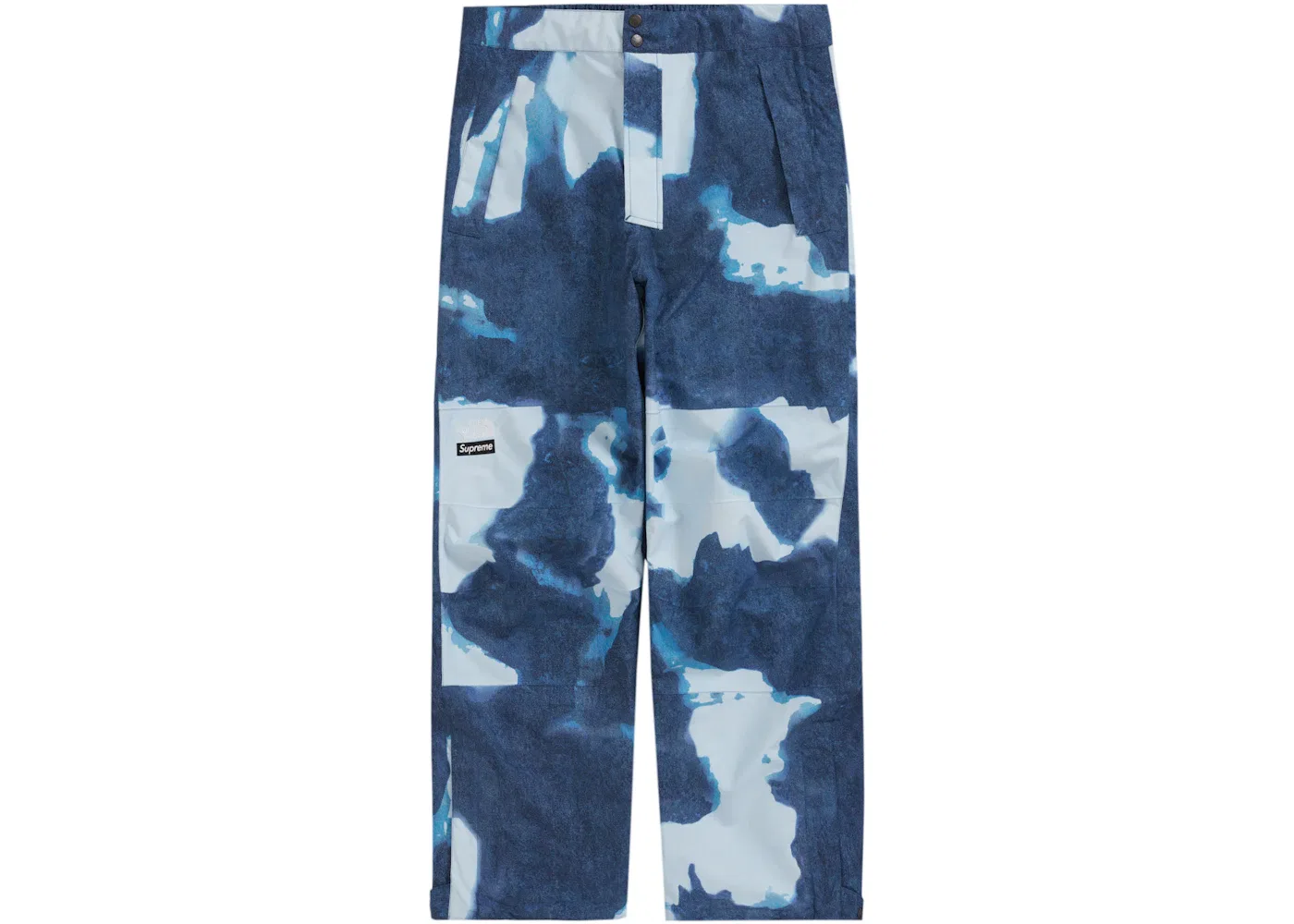 Мужские джинсы с принтом The North Face Bleached Denim Print Supreme, Indigo