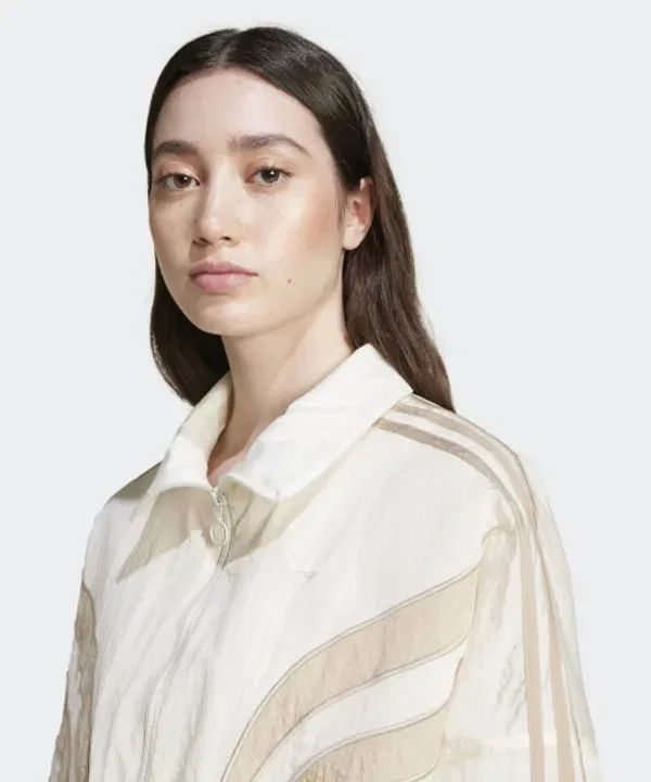 Тренировочная куртка Atlanta Cutline Track Top, Adidas, айвори-бежевый — фото 4