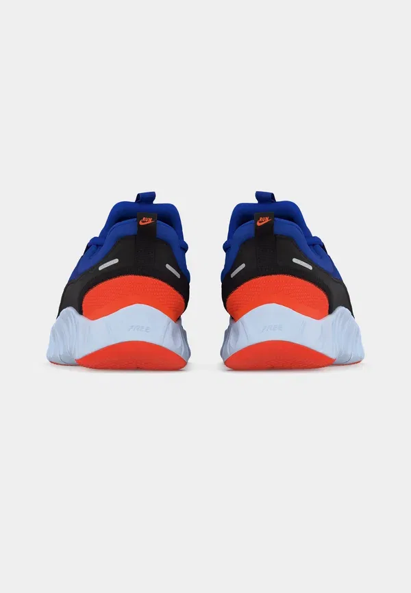 Кроссовки дышащие Free Ride Nike Performance game royal/white/midnight navy/black/blue crystal/turf orange, белый/черный/темно-синий/оранжевый — фото 4
