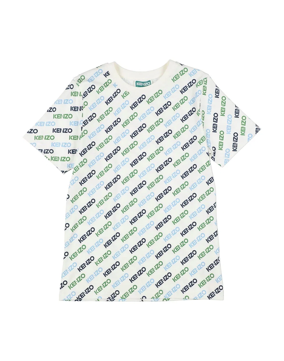 Детское джерси с логотипом Kenzo Kids, белый