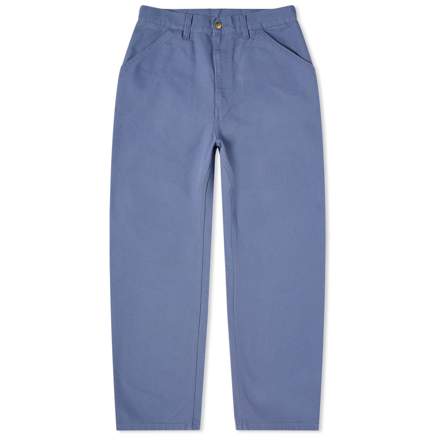 

Брюки Carhartt Wip Canvas Simple, голубой, Синий, Брюки Carhartt Wip Canvas Simple, голубой