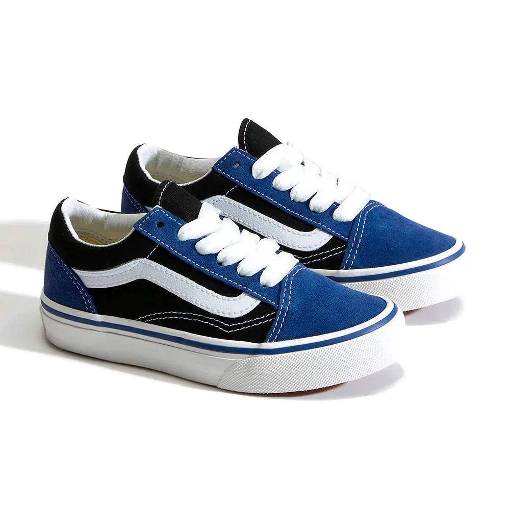 Детские кроссовки с культовой полосой Sidestripe Vans Old Skool, Blue