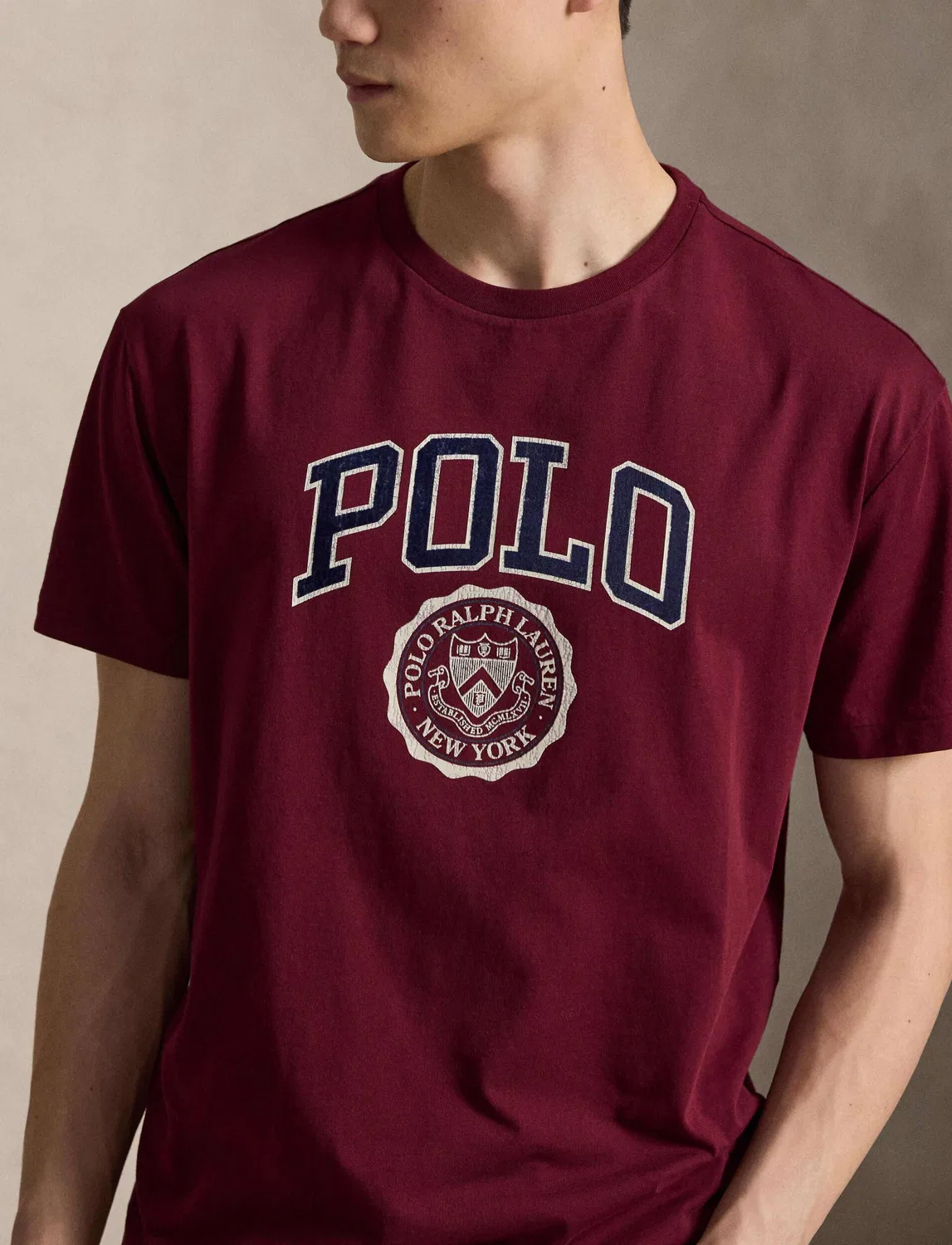 Футболка с круглым вырезом Polo Ralph Lauren, Bordeaux — фото 4