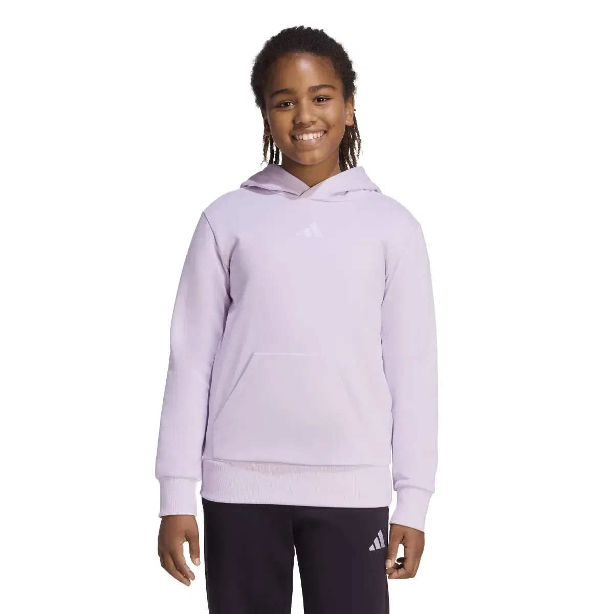 Детское худи с капюшоном adidas, Violeta