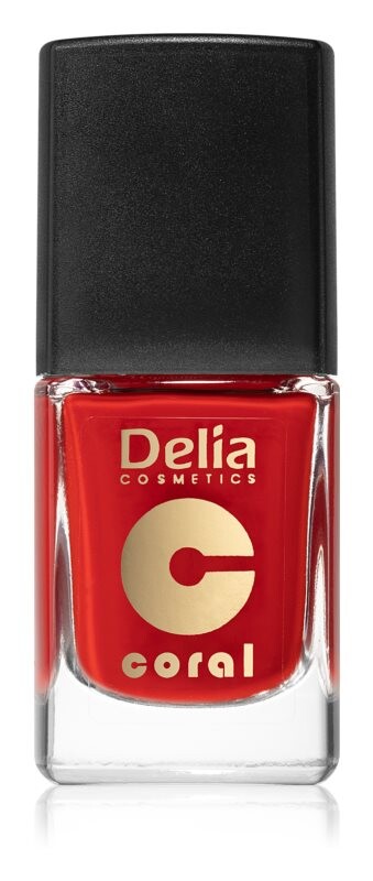 

Лак для ногтей Delia Cosmetics Coral Classic, оттенок 515 Lady in red 11 мл