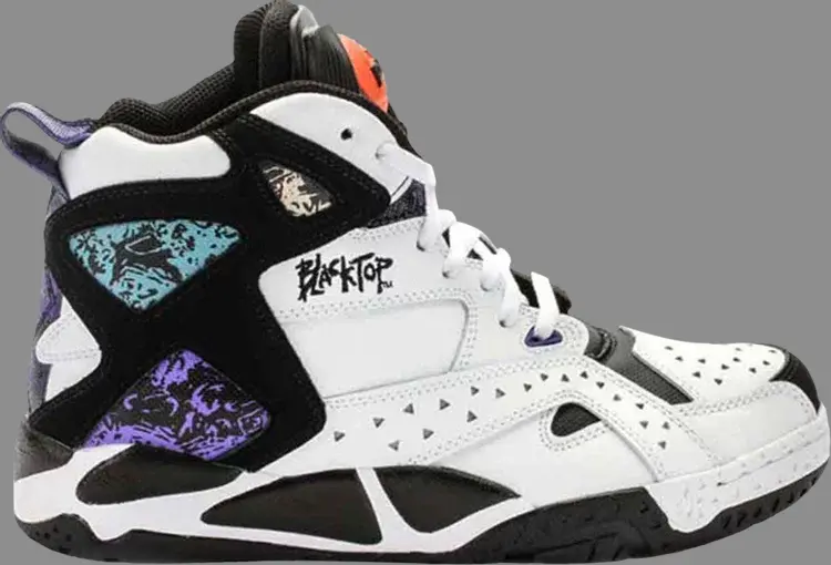 

Кроссовки blacktop battleground j 'white' Reebok, белый