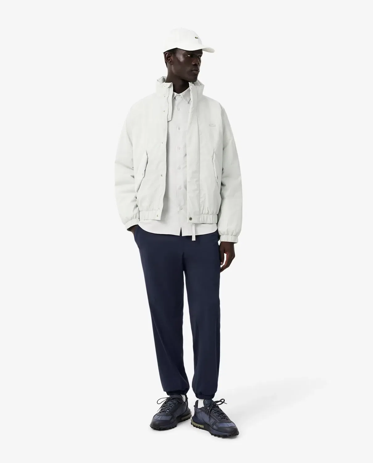 Спортивные брюки Lacoste мужские, из полиамида, Azul Marino — фото 4