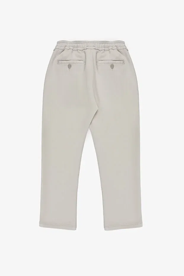 Детские брюки для мальчиков из канваса U.S. Polo Assn., Stone — фото 3