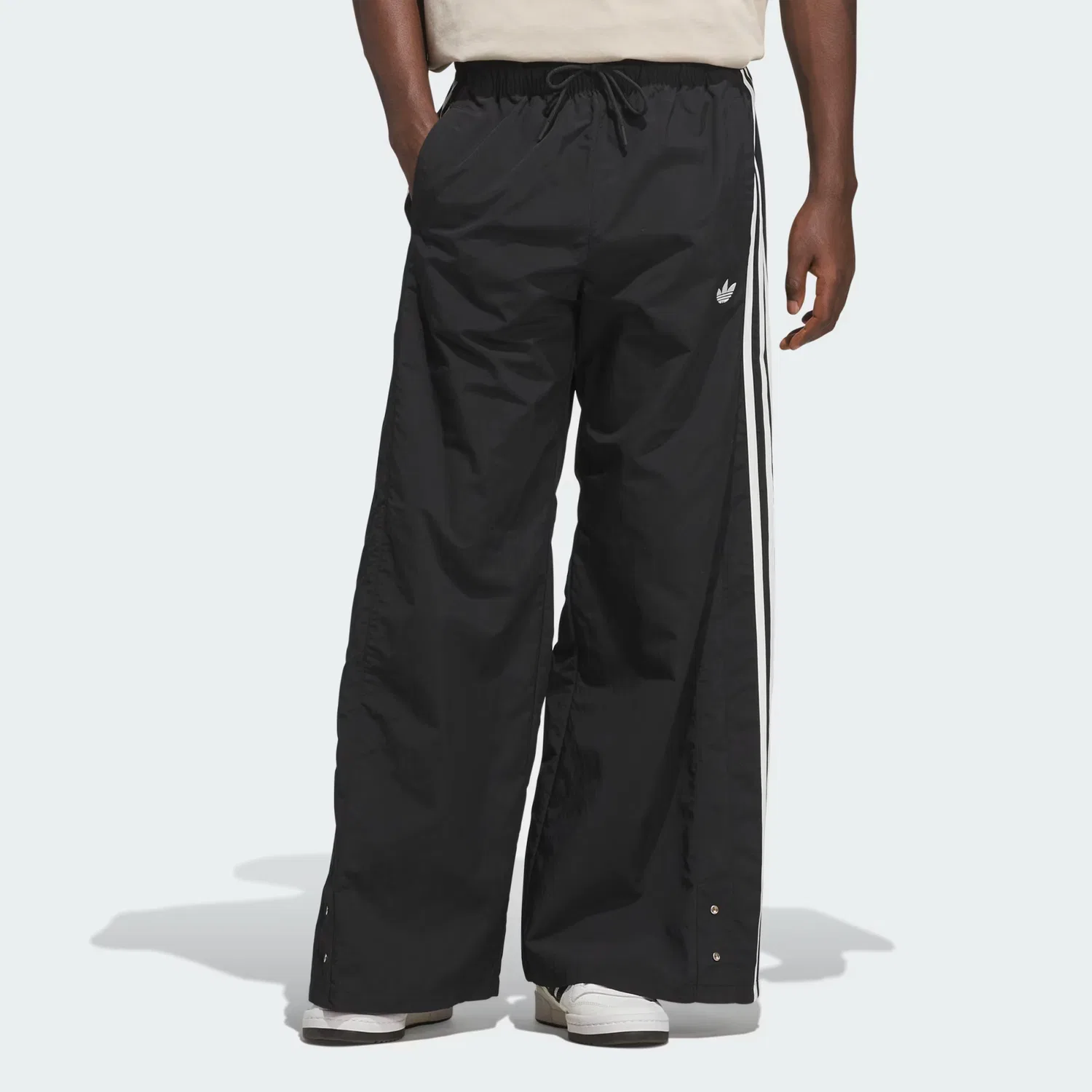 Мужские спортивные штаны свободного кроя Snap Sideline Adidas Originals, черный — фото 3