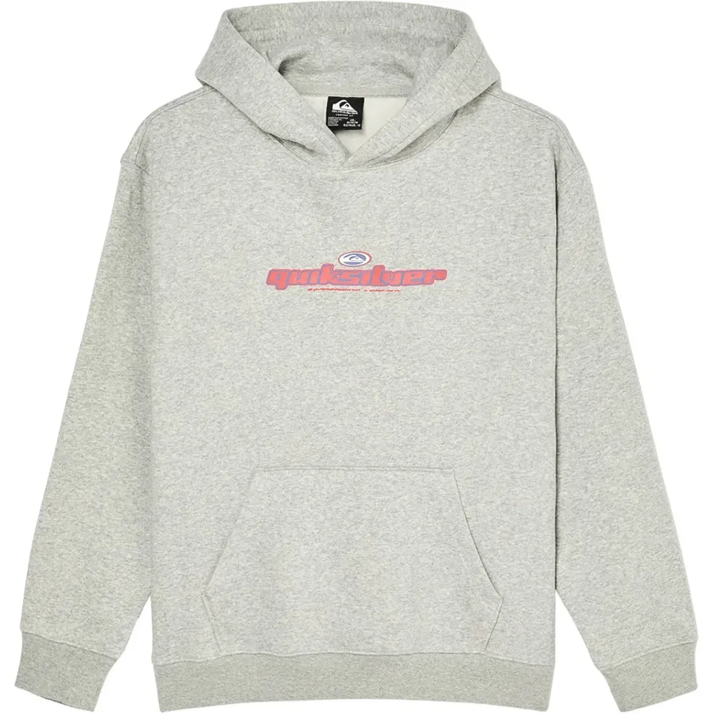 Детское худи для мальчиков с принтом Quiksilver, Grey