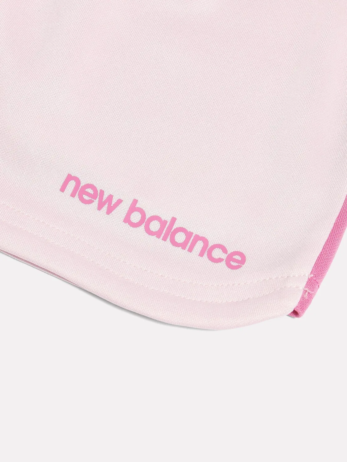 Шорты New Balance Pink Linear Team, розовый — фото 4
