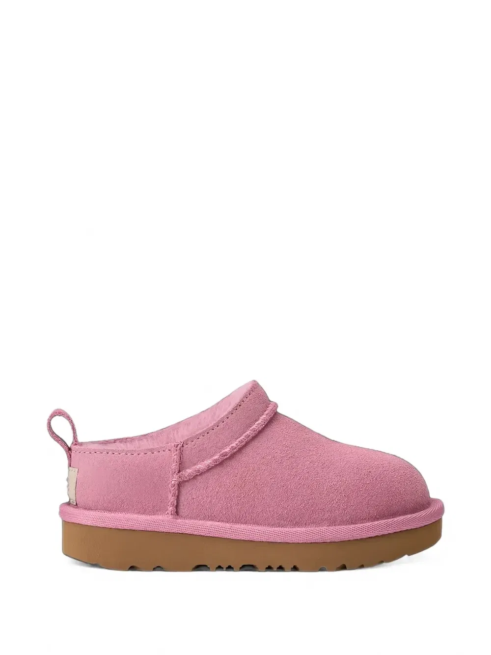 Классические водоотталкивающие замшевые угги UGG Kids, розовый — фото 2