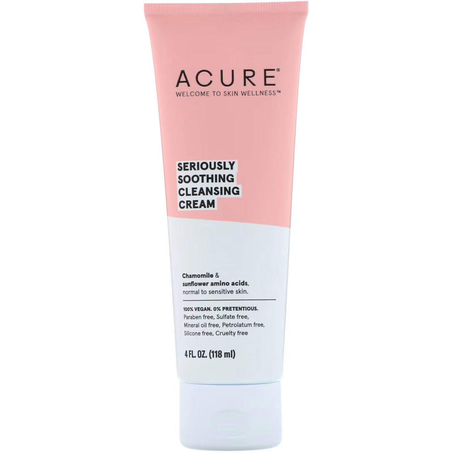 

ACURE, Глубокое успокоение, очищающий крем, 118 мл (4 ж. унц.)