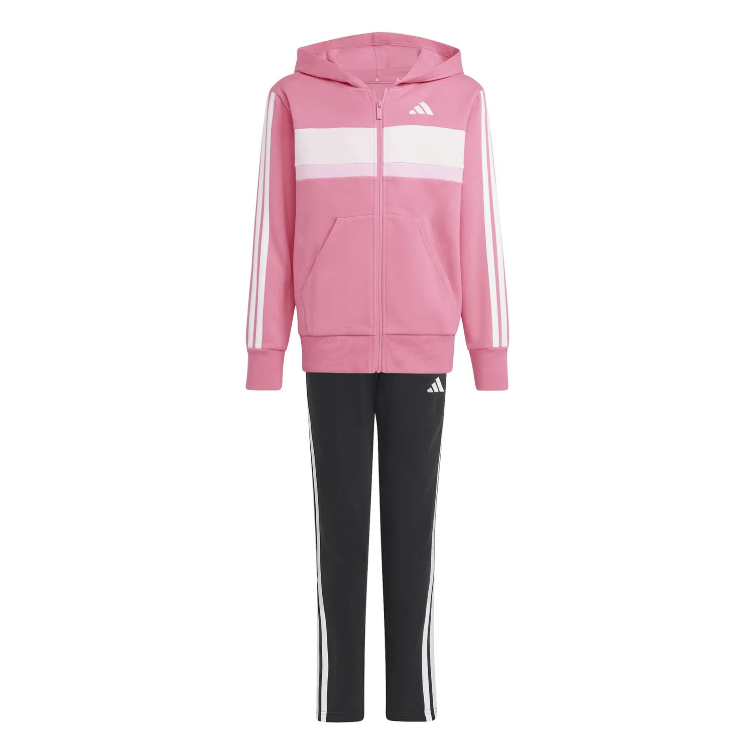 Детский спортивный костюм с тремя полосками Tiberio 3-Streifen Adidas, Rosa