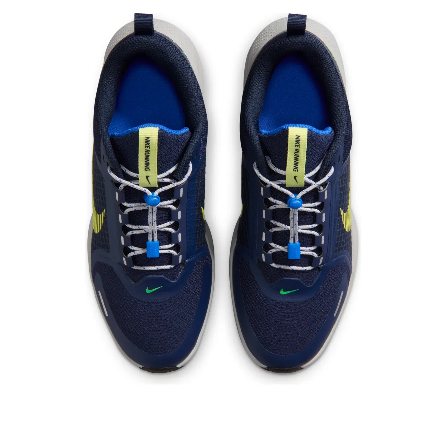 Детские кроссовки с сетчатым верхом Star Runner Utility 'Obsidian Midnight Navy' Nike, Obsidian/Midnight Navy/Racer Blue/Light Lemon Twist — фото 3