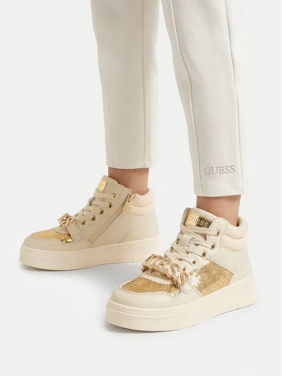 Кроссовки Guess, кремовый