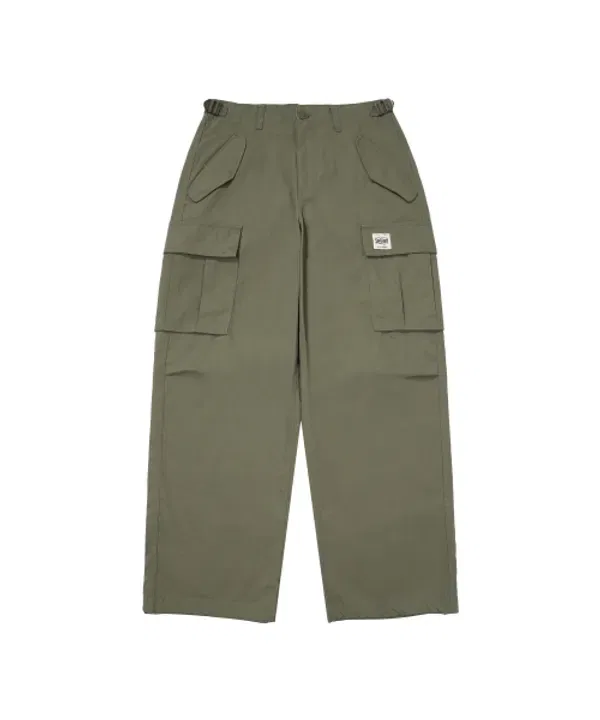 Широкие хлопковые карго брюки, W, Superdry, хаки