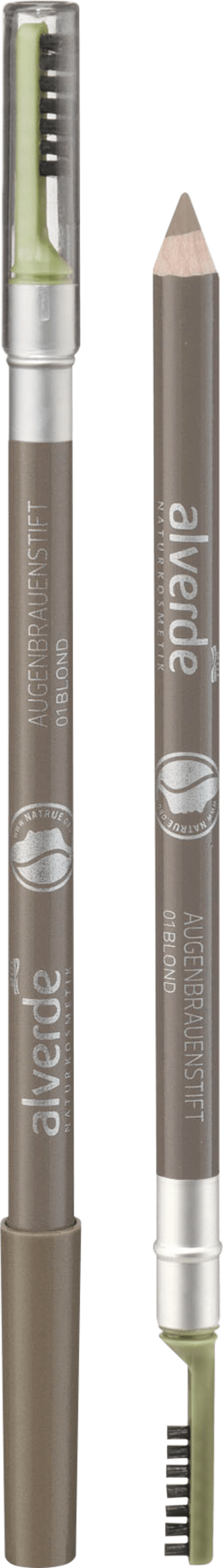 

Карандаш для бровей alverde NATURKOSMETIK Augenbrauenstift 01 Blond, 1,1 g