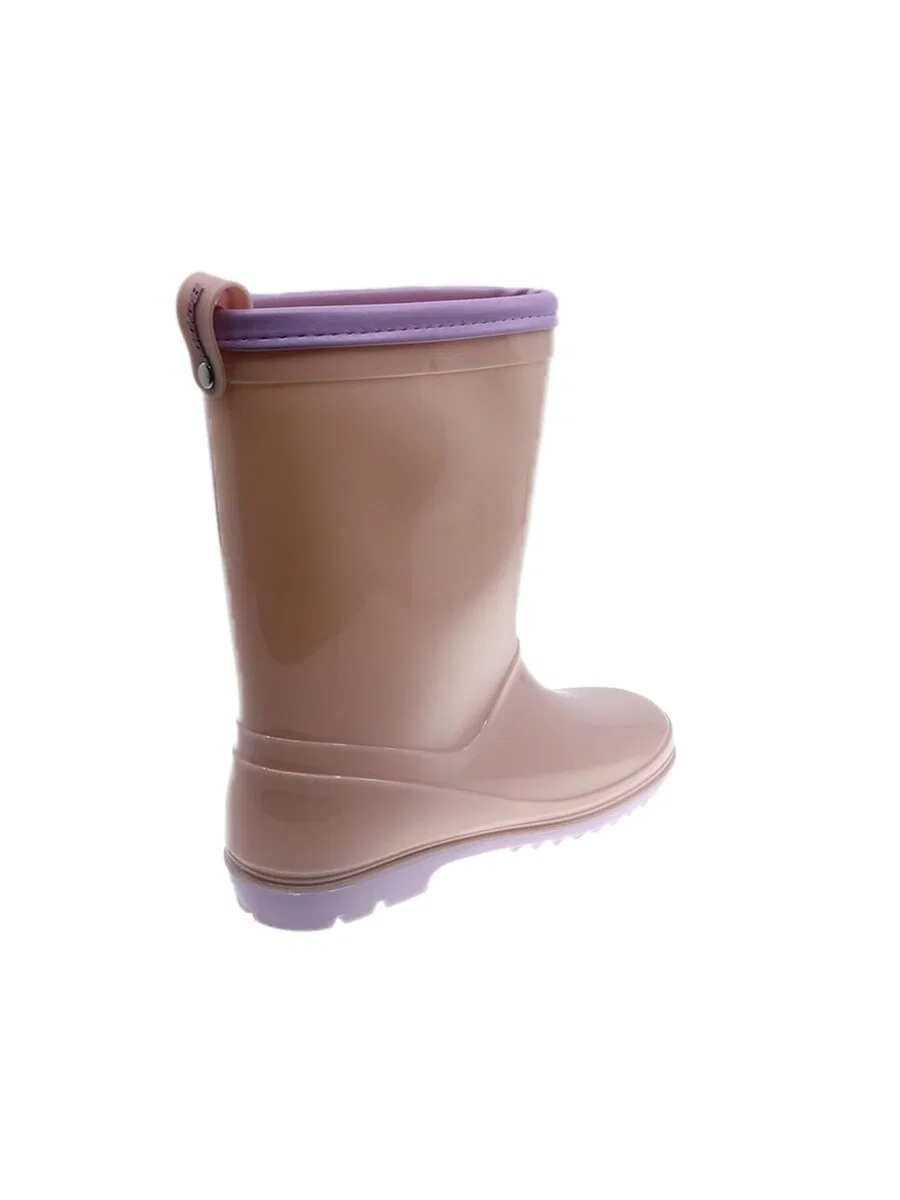 Резиновые сапоги Beppi «Rain Boot» розового цвета — фото 3