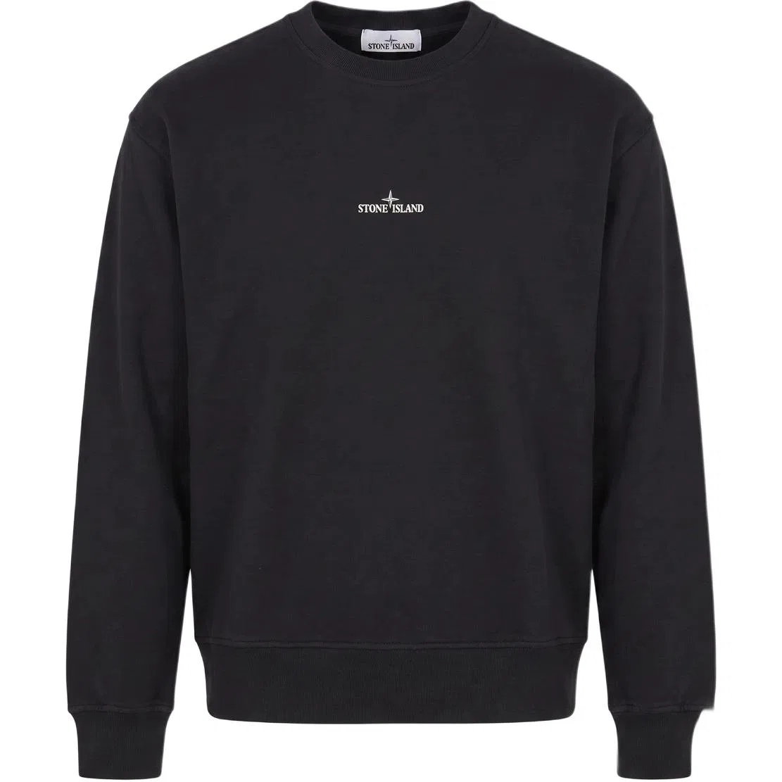 Мужской свитшот с круглым вырезом STONE ISLAND, Black