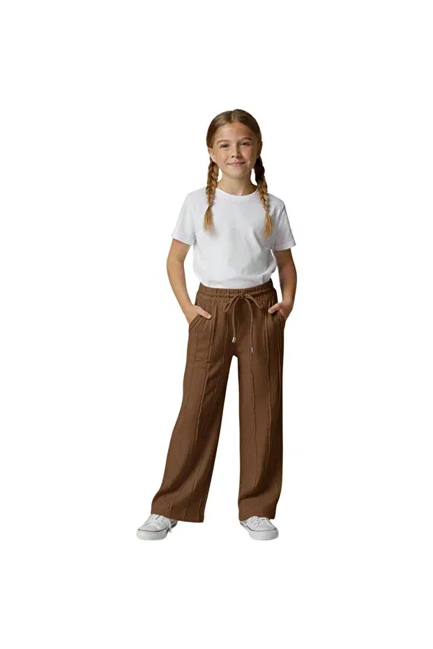 Детские брюки для девочек скинни Cubbux, Brown