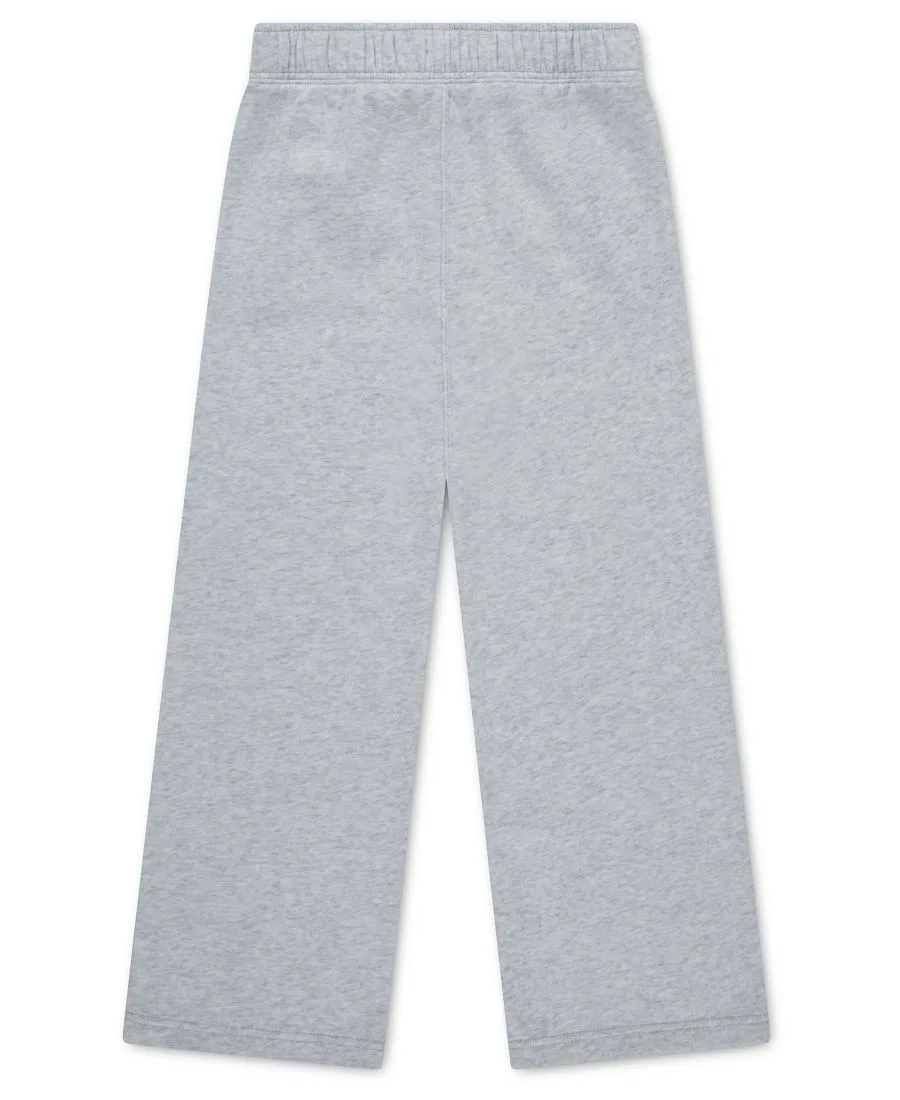 Штаны свободного кроя с принтом Wide Leg Fleece abercrombie kids, Light /Pastel Gray — фото 2